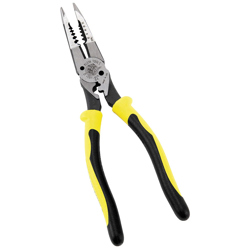 Klein Tools J207-8CR All-Purpose Pliers with Crimper - Moutools
