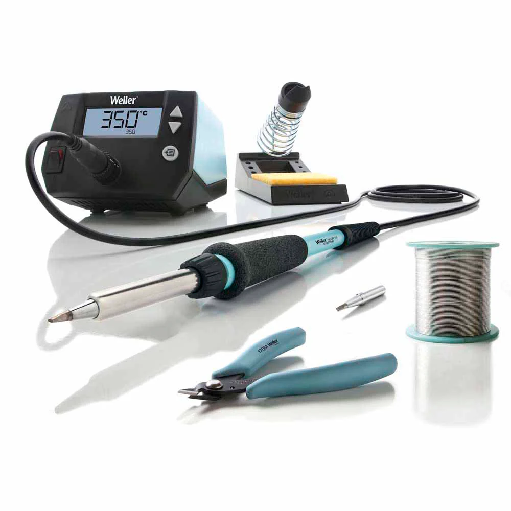Weller WE1010EDU WE1010EDU Soldering Education Kit; Multicolor; 8-piece kit - Moutools