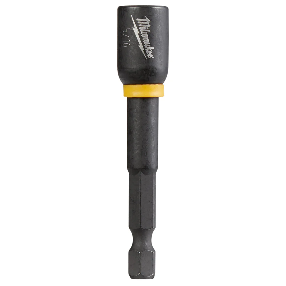Milwaukee 49-66-0533 SHOCKWAVE™ 2-9/16 in. Magnetic Nut Driver 5/16 in. (10 Pk) - Moutools