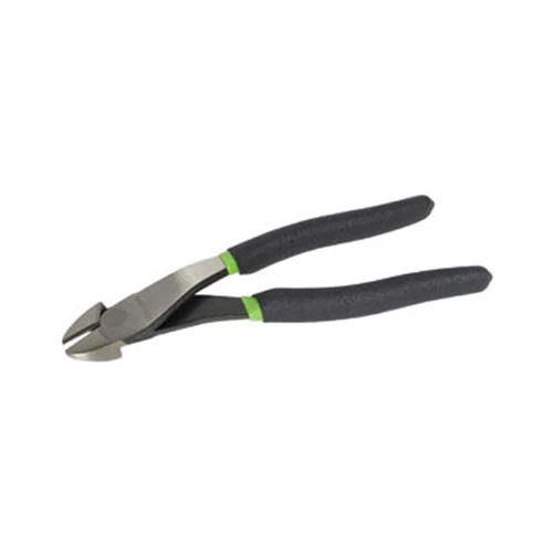 Greenlee 0251-08AD High Leverage Diagonal Cutting Pliers 8in. angled dipped grip - Moutools