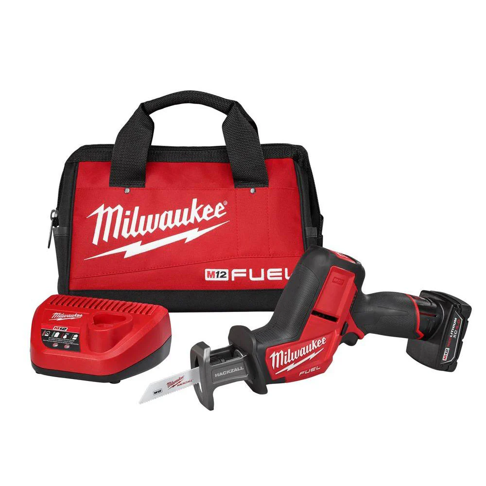 Milwaukee 2520-21XC M12 FUEL HACKZALL Recip Saw kit - Moutools