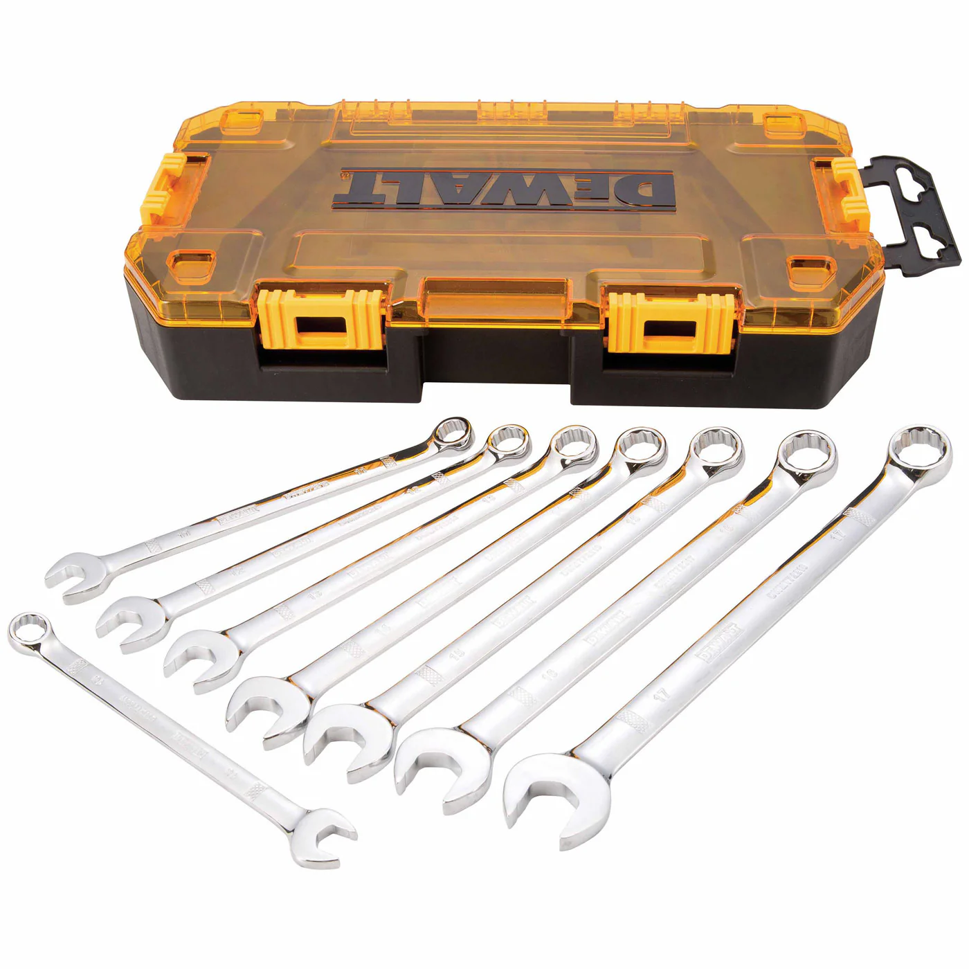 Dewalt DWMT73810 8 Piece Metric Combination Wrench Set - Moutools
