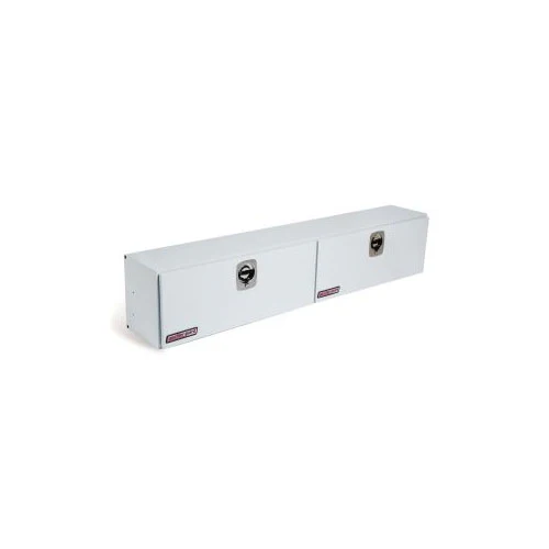 WeatherGuard 297-3-02 White Steel Super-Side Box, Jumbo, 21.4 Cu. Ft. - Moutools