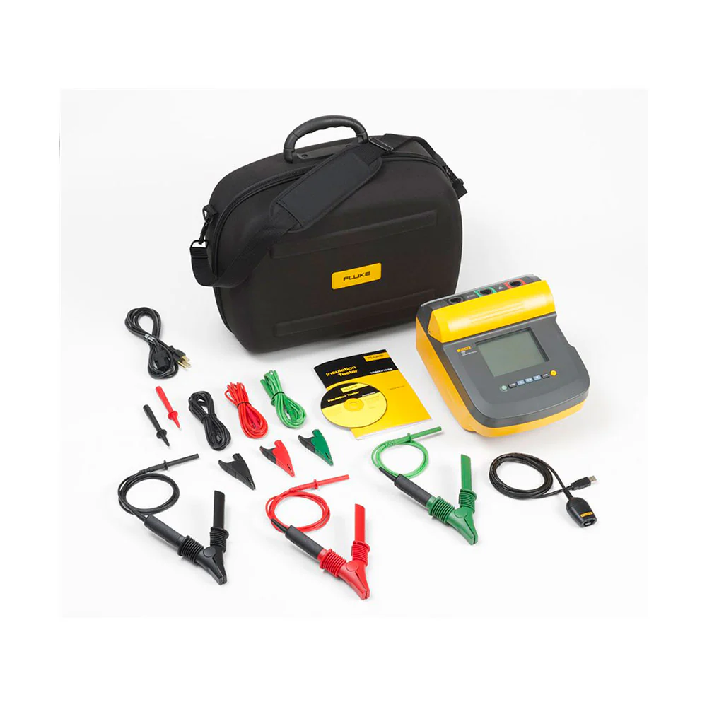 Fluke 1555/KIT Insulation Resistance Tester Kit, 10kV - Moutools