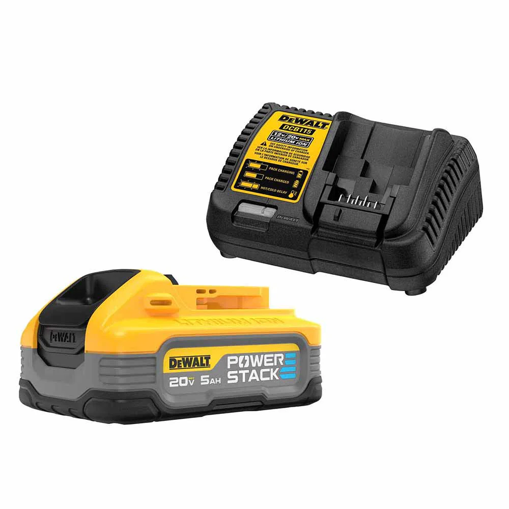 DeWalt DCBP520C 20V Max PowerStack 5Ah Starter Kit - Moutools