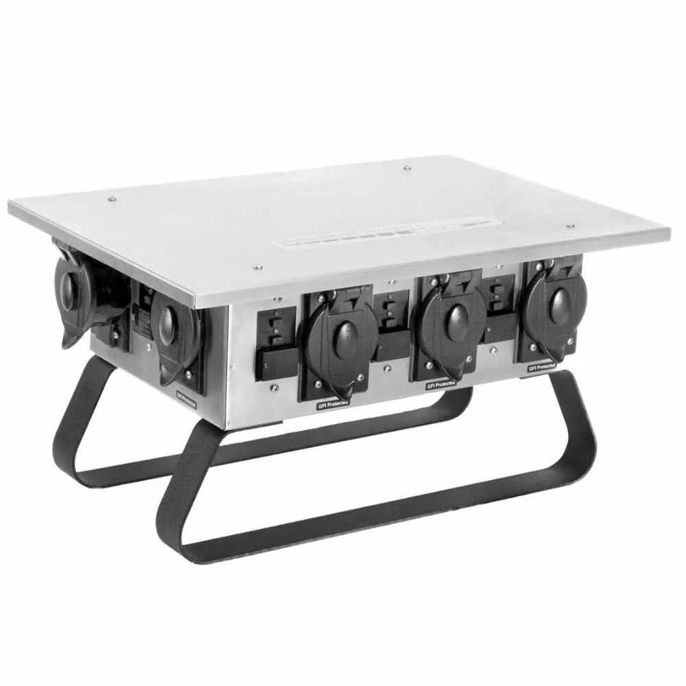 Southwire 7506UGSX X-Treme Box 50A 125/250V UG Power Distribution Box Stainless w/ Sled Base - Moutools