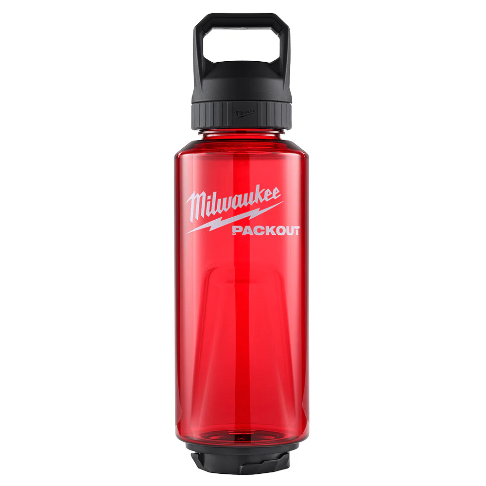 Milwaukee 48-22-8373R PACKOUT 48oz Bottle with Chug Lid - Red - Moutools