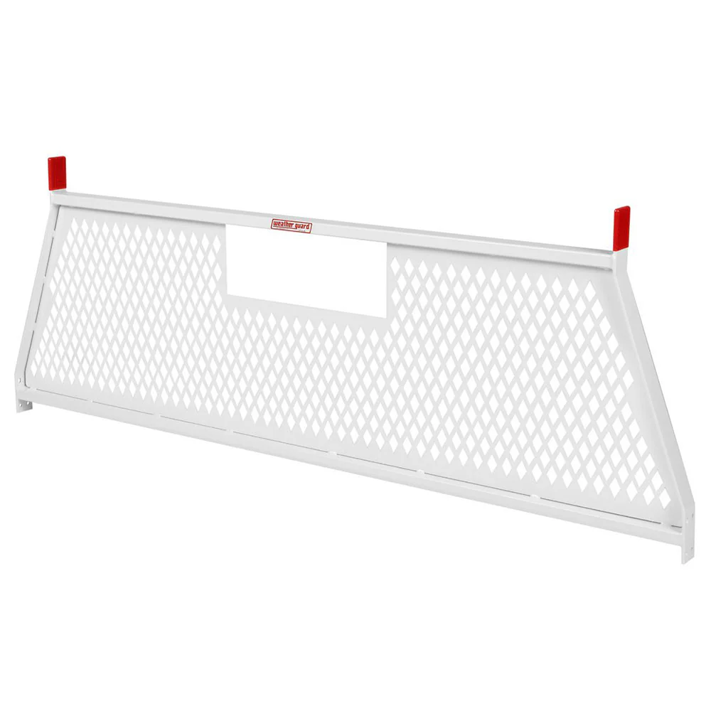 WeatherGuard 1906-3-02 PROTECT-A-RAIL White Steel Cab Protector - Moutools