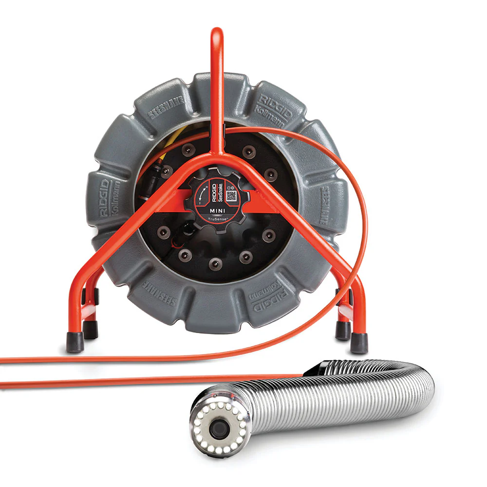 RIDGID 63628 200' Mini 30mm TruSense Self-Leveling Color Reel - Moutools