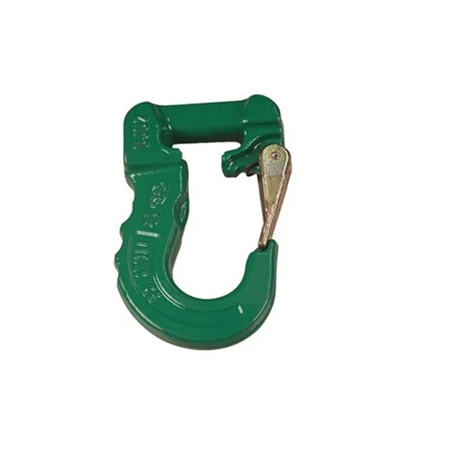 Lift All DCH2 Steel Sling Hook, For Synthetic Slings, Green - Moutools