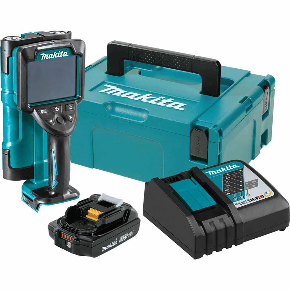 Makita DWD181R1J 18V LXT Multi-Surface Scanner Kit (2.0Ah) - Moutools
