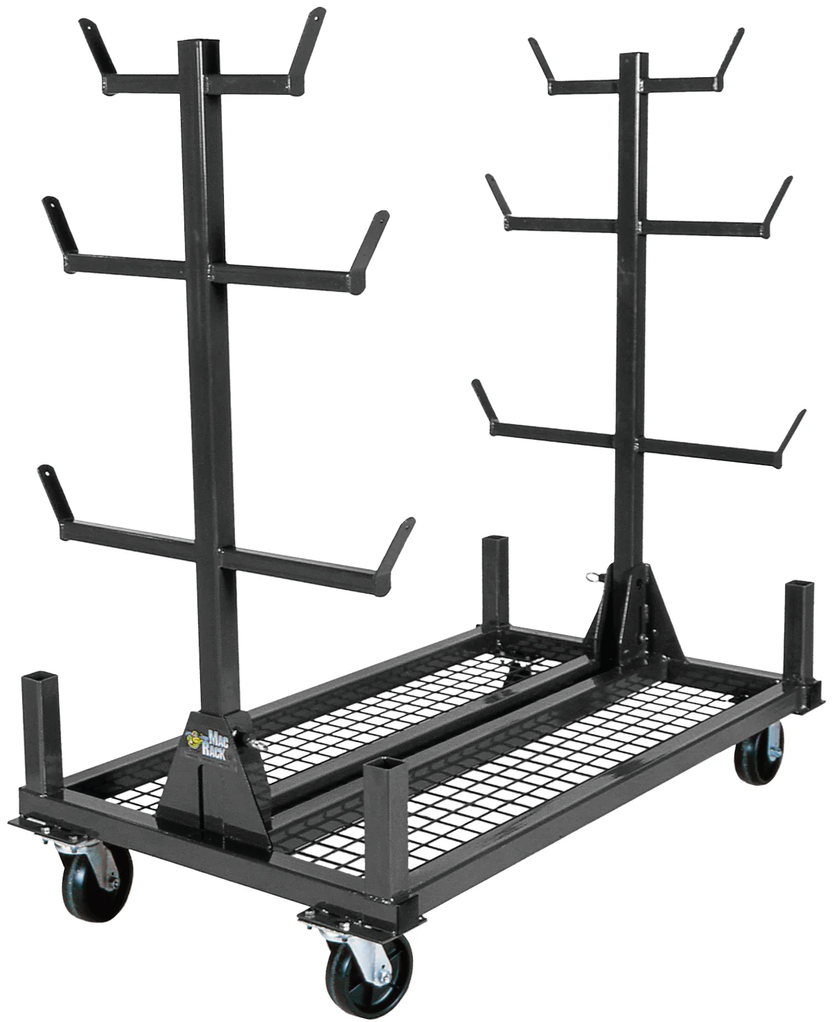 Sumner 783299 MR02 Mac Rack II Conduit Pipe Material Cart with Casters, 1000 lbs Capacity - Moutools