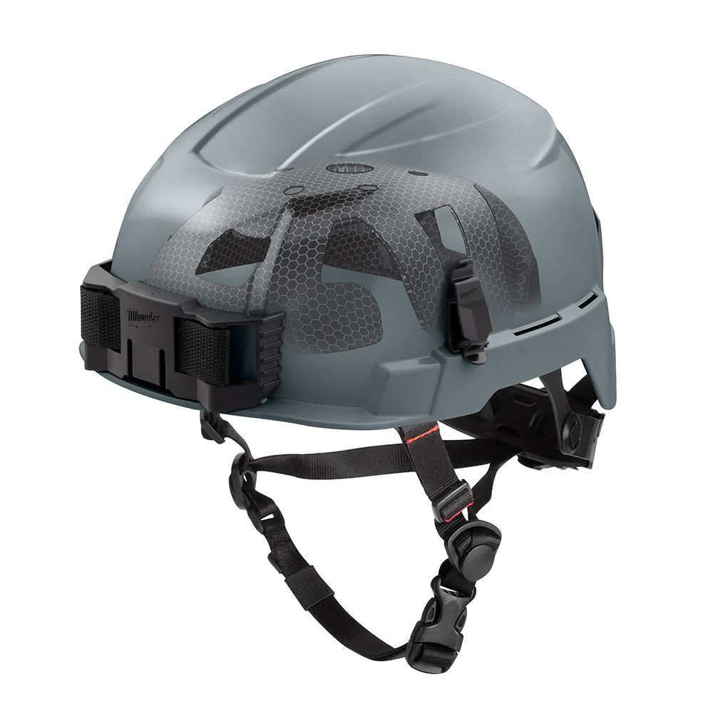 Milwaukee 48-73-1379 BOLT Gray Safety Helmet with IMPACT ARMOR Liner (USA) - Type 2, Class E - Moutools