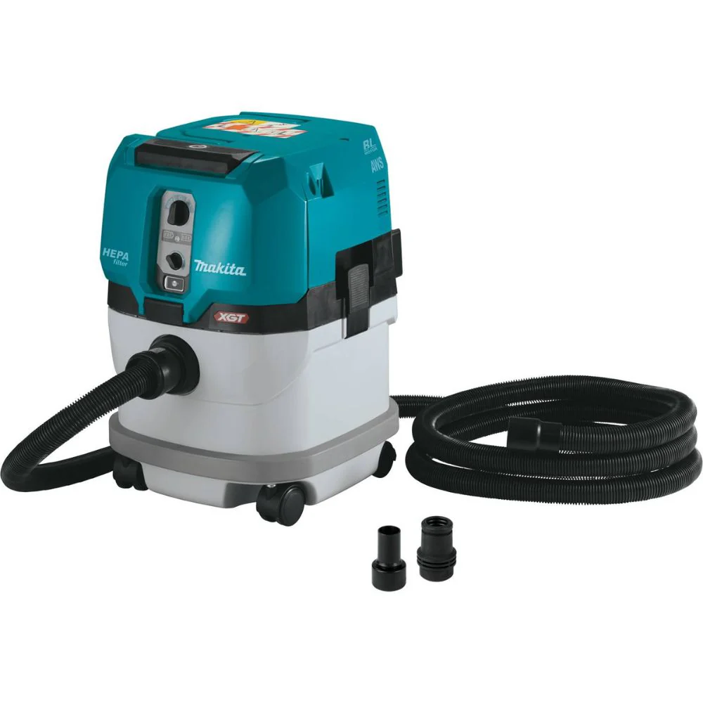 Makita GCV04ZX 40V max XGT Brushless Cordless 4 Gallon HEPA Filter Dry Dust Extractor, AWS Capable, Tool Only - Moutools