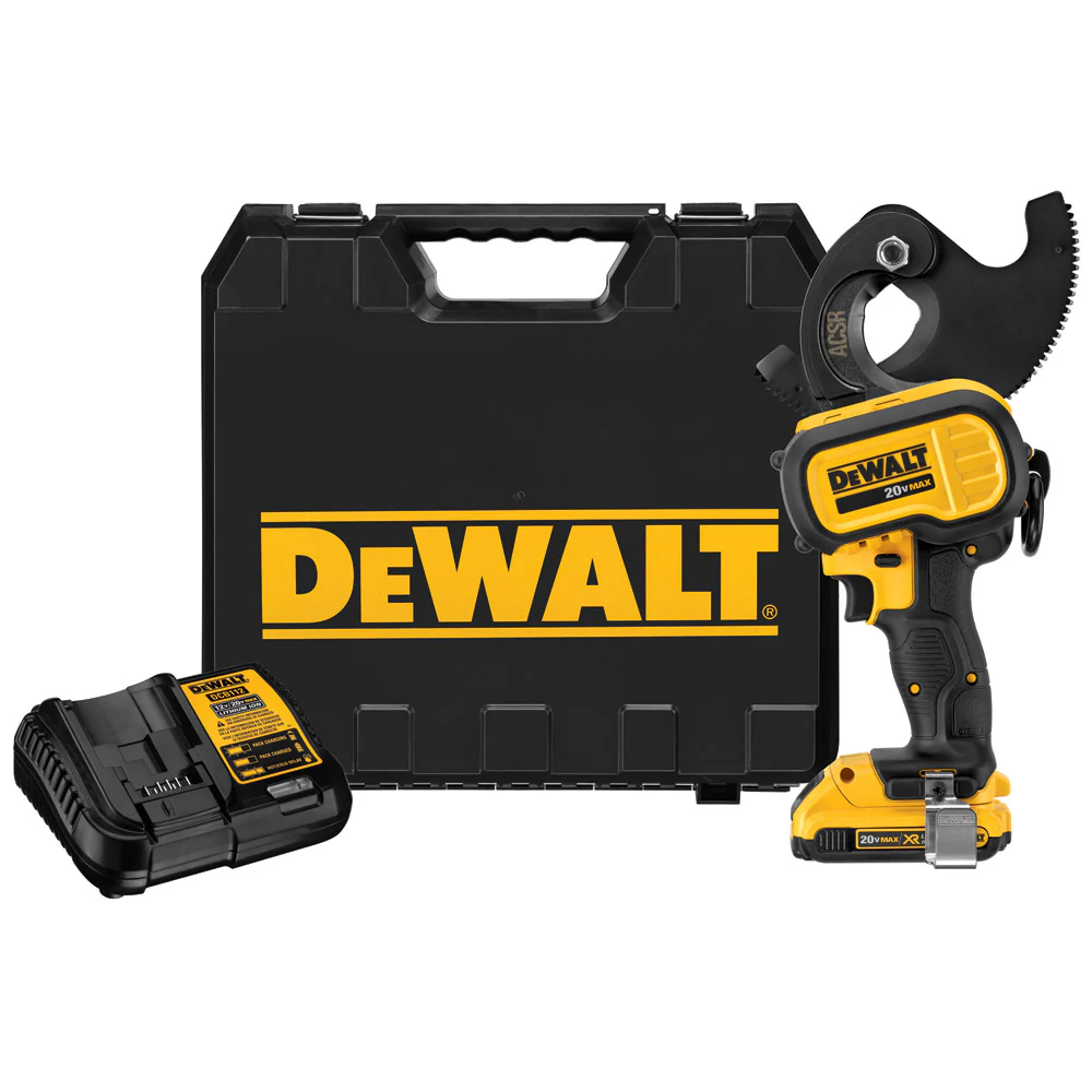 DeWalt DCE155D1 20V MAX Cordless ACSR Cable Cutting Tool Kit - Moutools
