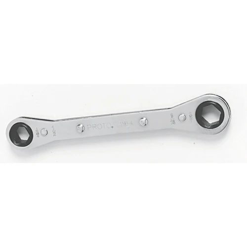 Proto J1191-A 1/4 X 5/16 Ratcheting Box Wrench - 6 Point - Moutools