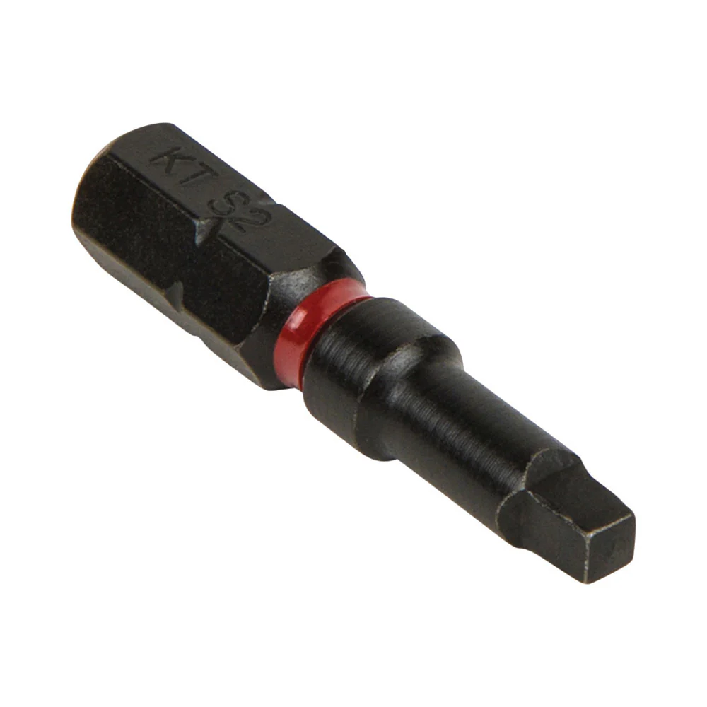 Klein Tools 32797 Pro Impact Power Bits, #2 Square, 5-Pack - Moutools