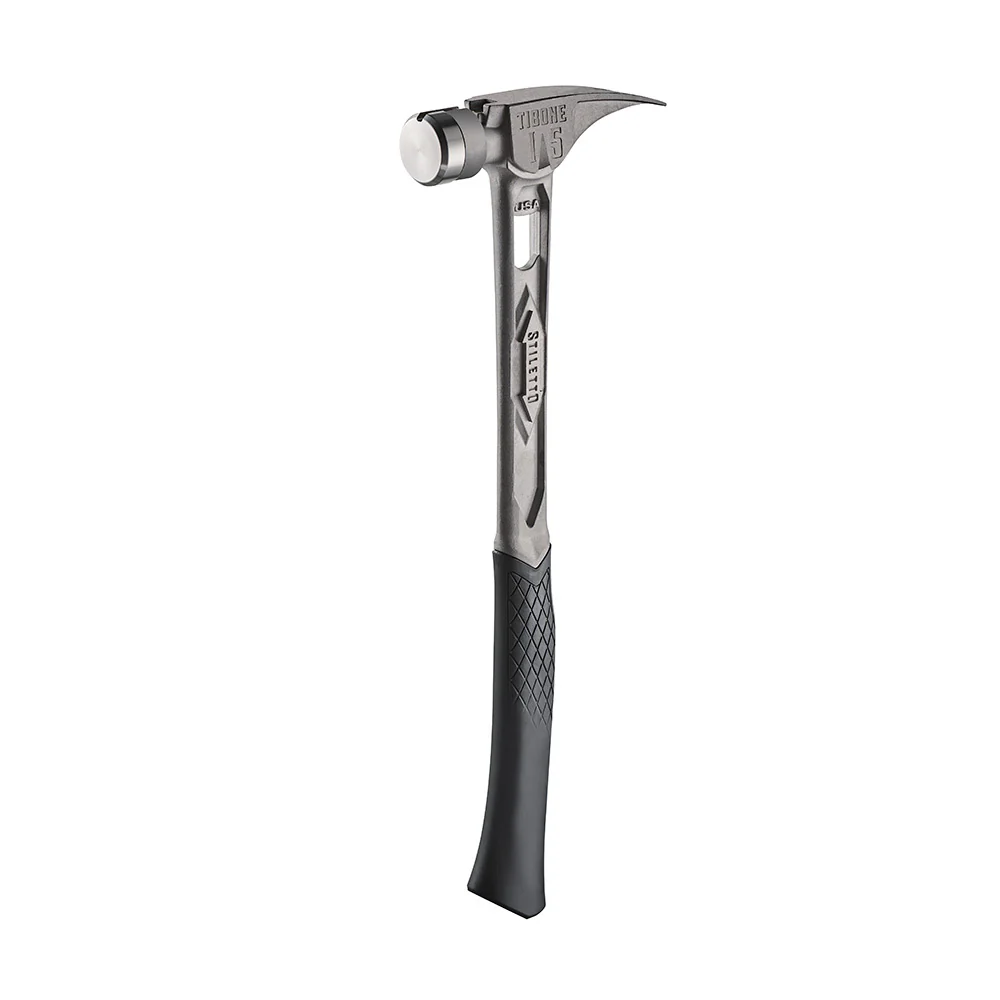 Stiletto TIB15SC TIBONE 15oz Smooth/Curved Titanium Framing Hammer - Moutools