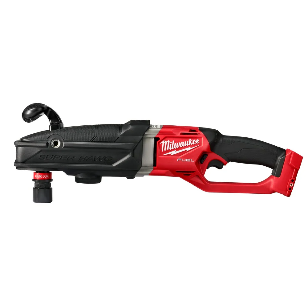 Milwaukee 2811-20 M18 FUEL Super Hawg Right Angle Drill w/Quik-Lok - Bare Tool - Moutools