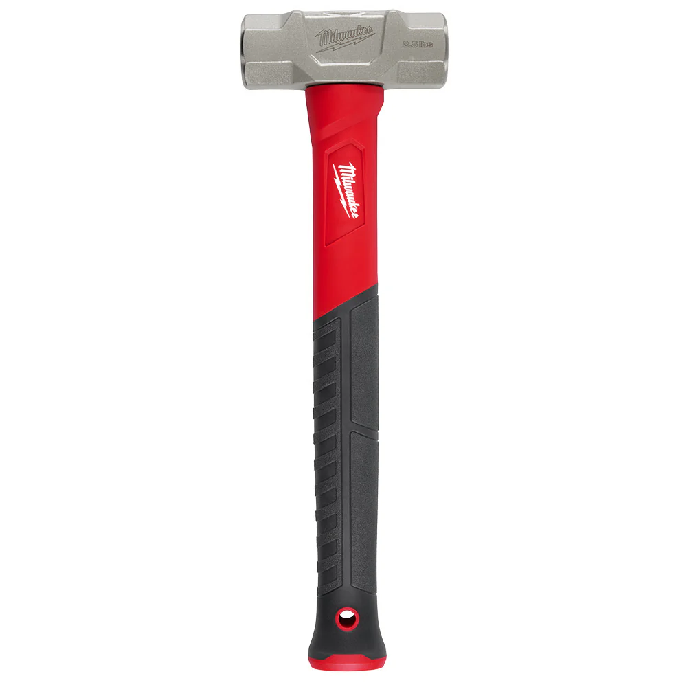 Milwaukee 48-22-9312 2.5lb Fiberglass Engineer Hammer - Moutools